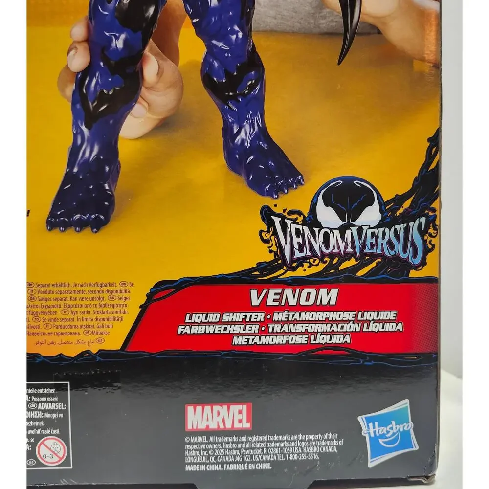 Marvel Spider-Man VenomVersus Venom Liquid Shifter Figure Hasbro 2025 New
